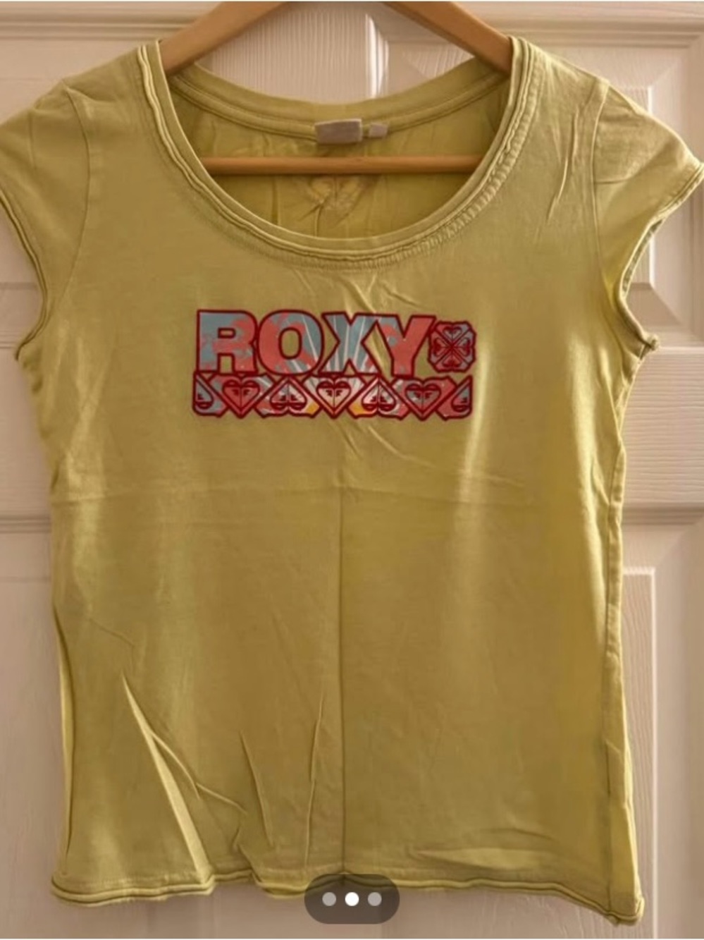 Y2K Roxy baby tee